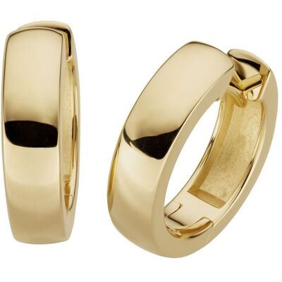 Orolino Ohrringe Gold 585 hochglanzpoliert 3,9mm breit, 15,2mm Durchmesser Gold Einheitsgröße Orolino Ohrringe Gold 585 hochglanzpoliert 3,9mm breit, 15,2mm Durchmesser Gold Einheitsgröße