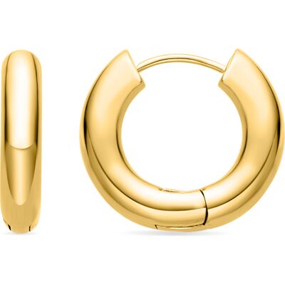 Luxenter Ohrringe mit 18 Karat Goldauflage - Saura Gold Einheitsgröße Luxenter Ohrringe mit 18 Karat Goldauflage - Saura Gold Einheitsgröße