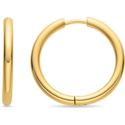 Luxenter Ohrringe 18K goldfarben - Basem Gold Einheitsgröße Luxenter Ohrringe 18K goldfarben - Basem Gold Einheitsgröße