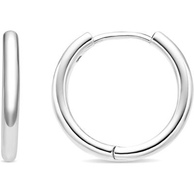 Luxenter-Ohrringe mit - silberner Oberfläche - Thibu Silber Einheitsgröße Luxenter-Ohrringe mit - silberner Oberfläche - Thibu Silber Einheitsgröße