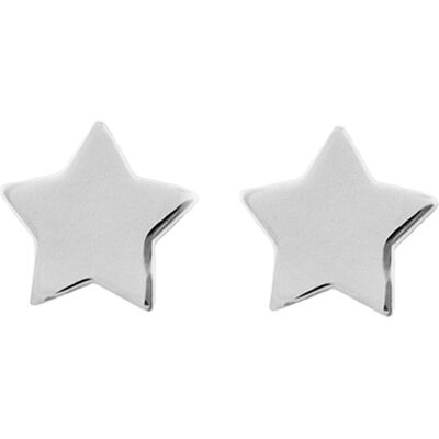 Luxenter Sterling Silber 925 Rhodium plattierte Ohrringe - Essential Silber Einheitsgröße Luxenter Sterling Silber 925 Rhodium plattierte Ohrringe - Essential Silber Einheitsgröße
