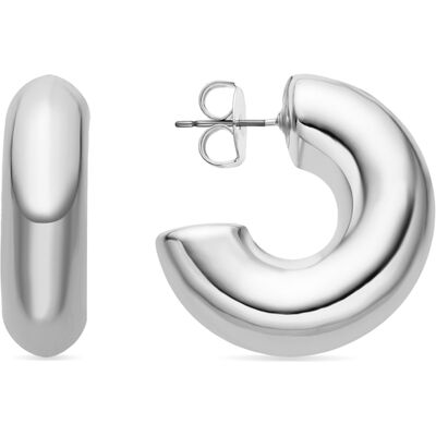 Ohrringe in Luxenter Silberoptik - Meibe Silber Einheitsgröße Ohrringe in Luxenter Silberoptik - Meibe Silber Einheitsgröße