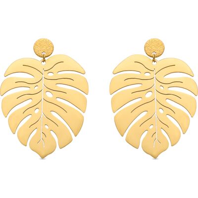 Luxenter 18k vergoldete Ohrringe - Mizay Gold Einheitsgröße Luxenter 18k vergoldete Ohrringe - Mizay Gold Einheitsgröße