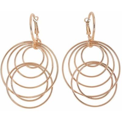 Steuer Modeschmuck Ohrhänger Metall Glänzend rosé vergoldet Gold Einheitsgröße Steuer Modeschmuck Ohrhänger Metall Glänzend rosé vergoldet Gold Einheitsgröße