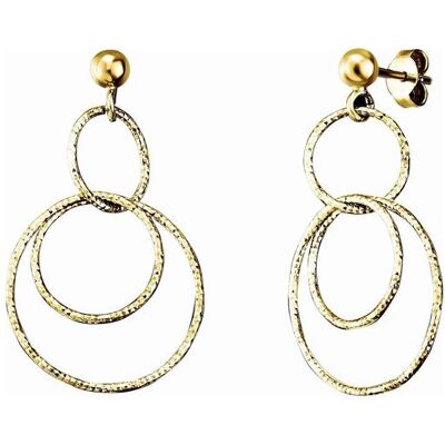 DerKettenmacher Der Kettenmacher Fantasy Ohrstecker 925/- Sterling Silber vergoldet Gold Einheitsgröße DerKettenmacher Der Kettenmacher Fantasy Ohrstecker 925/- Sterling Silber vergoldet Gold Einheitsgröße