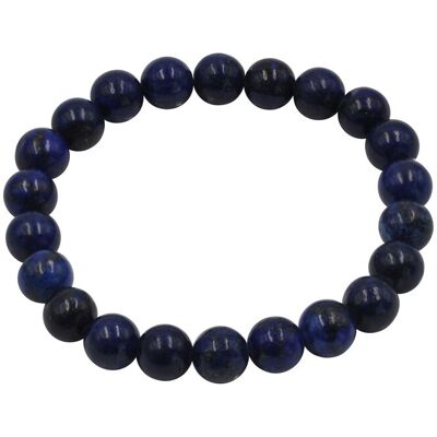 Steuer Modeschmuck Armband Stretch mit Sodalith Kugeln blau Blau Einheitsgröße Steuer Modeschmuck Armband Stretch mit Sodalith Kugeln blau Blau Einheitsgröße