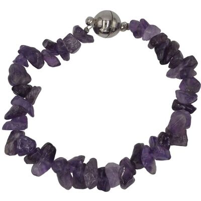 Steuer Modeschmuck Armband Splitter- Amethyst lila Lila Einheitsgröße Steuer Modeschmuck Armband Splitter- Amethyst lila Lila Einheitsgröße