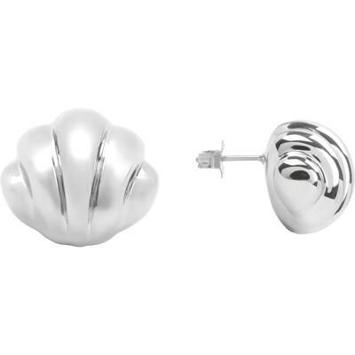 Luxenter Ohrringe aus 925er Sterlingsilber mit Rhodiumbeschichtung – Myce Silber Einheitsgröße Luxenter Ohrringe aus 925er Sterlingsilber mit Rhodiumbeschichtung – Myce Silber Einheitsgröße