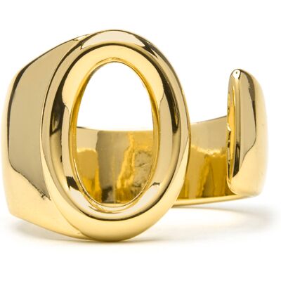 Luxenter Ring in 18 Karat Gelbgold – Alphabet Gold Einheitsgröße Luxenter Ring in 18 Karat Gelbgold – Alphabet Gold Einheitsgröße