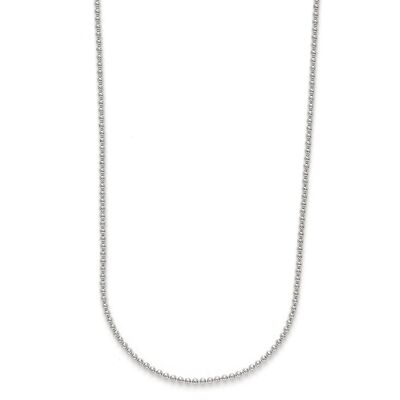 Luxenter Rhodium-Kette Silber Einheitsgröße Luxenter Rhodium-Kette Silber Einheitsgröße