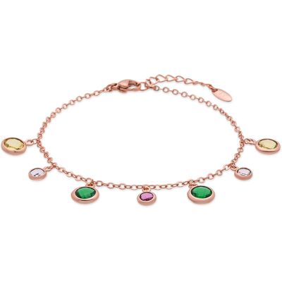 Luxenter-Armband aus Metalllegierung und mehrfarbigem Zirkonia, gefertigt in 18-karat-Roségold - Huis Mehrfarben Einheitsgröße Luxenter-Armband aus Metalllegierung und mehrfarbigem Zirkonia, gefertigt in 18-karat-Roségold - Huis Mehrfarben Einheitsgröße
