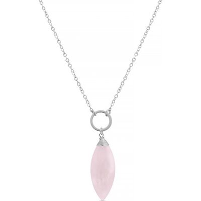 Luxenter Ayom Rosa Rhodinierte Halskette - Halskette Luxenter Ayom Rosa Rhodinierte Halskette - Halskette