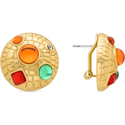 Luxenter-Ohrringe aus 18k Gelbgold - Shurax Mehrfarben Einheitsgröße Luxenter-Ohrringe aus 18k Gelbgold - Shurax Mehrfarben Einheitsgröße