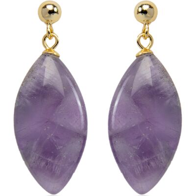 Luxenter Ayom 925 Sterling Silber Ohrringe Lila Einheitsgröße Luxenter Ayom 925 Sterling Silber Ohrringe Lila Einheitsgröße