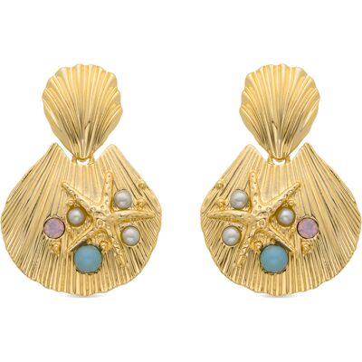 Luxenter-Ohrringe aus 18k Gelbgold - Zintol Mehrfarben Einheitsgröße Luxenter-Ohrringe aus 18k Gelbgold - Zintol Mehrfarben Einheitsgröße