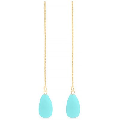 Luxenter Zoqoyi 925 Sterling Silber Ohrringe Blau Einheitsgröße Luxenter Zoqoyi 925 Sterling Silber Ohrringe Blau Einheitsgröße