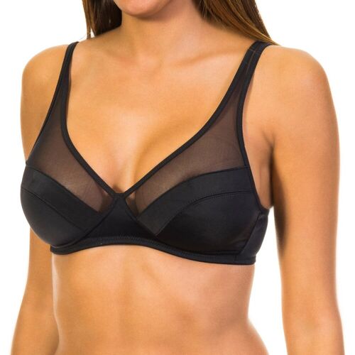Dim Bügelfreier BH mit elastischen Seiten 04974 woman Schwarz EU 75C / UK 34C