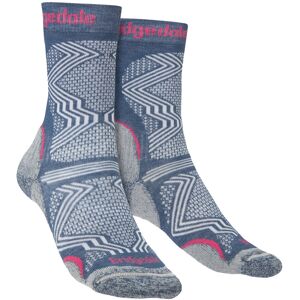Bridgedale Damen Wandern Ultra Leichte Stiefelsocken - Dunkel Denim - Blau Nylon - Größe 3-4,5 Bridgedale Damen Wandern Ultra Leichte Stiefelsocken - Dunkel Denim - Blau Nylon - Größe 3-4,5