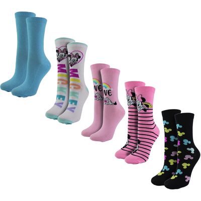 5 Paar Minnie Mouse Socken für Frauen Niedliche Neuheit Disney Mickey Mouse Socken Ideale Weihnachtsgeschenke - Minnie&Mickey Mehrfarben EU 37 - 42 5 Paar Minnie Mouse Socken für Frauen Niedliche Neuheit Disney Mickey Mouse Socken Ideale Weihnachtsgeschenke - Minnie&Mickey Mehrfarben EU 37 - 42