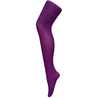 Sock Snob Womens 80 Den Opaque Farbige Winter Mode Strumpfhose Lila M Sock Snob Womens 80 Den Opaque Farbige Winter Mode Strumpfhose Lila M