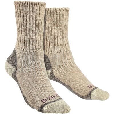 Bridgedale - Damen Wandern Midweight Merinowolle Socken - Natural Beige Bridgedale - Damen Wandern Midweight Merinowolle Socken - Natural Beige