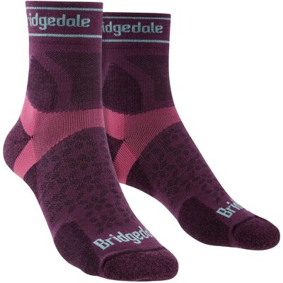 Bridgedale - Ultraleichte Merino-Socken für Damen - Zwetschge Lila Bridgedale - Ultraleichte Merino-Socken für Damen - Zwetschge Lila