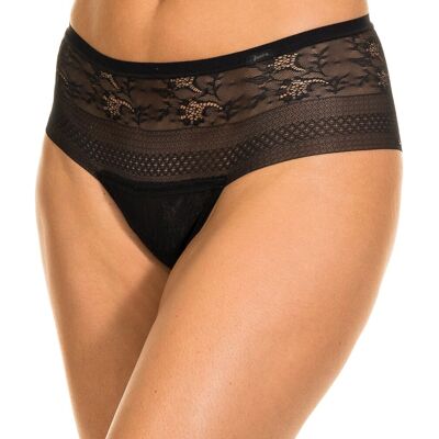 Janira MAGIC BAND Höschen mit Culotte-Effekt atmungsaktives Gewebe 1031611 Frauen Schwarz L Janira MAGIC BAND Höschen mit Culotte-Effekt atmungsaktives Gewebe 1031611 Frauen Schwarz L