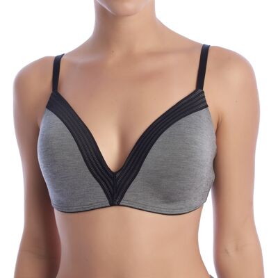 Sloggi Wow Embrace PU bügelloser vorgeformter BH 10198128 Damen Grau EU 65C / UK 30C Sloggi Wow Embrace PU bügelloser vorgeformter BH 10198128 Damen Grau EU 65C / UK 30C