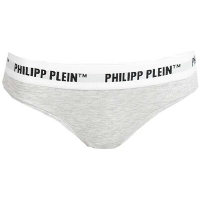 Philipp Plein Unterhosen Bi-Pack Damen Grau Grau L Philipp Plein Unterhosen Bi-Pack Damen Grau Grau L