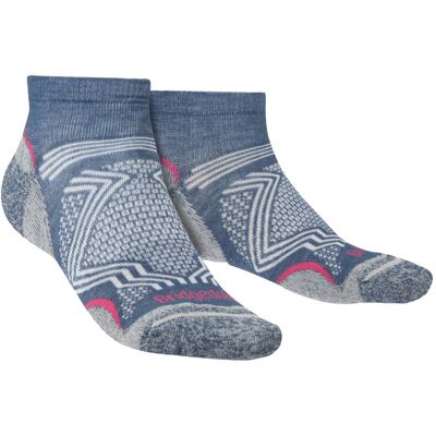 Bridgedale Damen Ultralight Low Socken - Coolmax, Dunkelblau - Wandersocken Bridgedale Damen Ultralight Low Socken - Coolmax, Dunkelblau - Wandersocken
