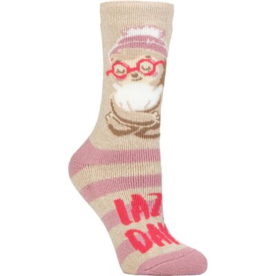 Ladies Cosy Novelty Socks Heat Holders Lite Christmas Socks for Women Gifts for Her Socks - Lady Days Grau EU 37 - 42 Ladies Cosy Novelty Socks Heat Holders Lite Christmas Socks for Women Gifts for Her Socks - Lady Days Grau EU 37 - 42