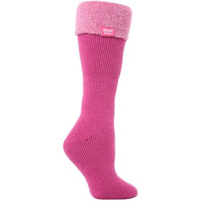 Heat Holders Dam Damen Thermo Wellington Stiefelsocken Pink - UK 4-6.5 - Thermo Typ Heat Holders Dam Damen Thermo Wellington Stiefelsocken Pink - UK 4-6.5 - Thermo Typ