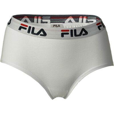 Fila Panty Stretch Baumwolle Logo-Bund Weiß XS Fila Panty Stretch Baumwolle Logo-Bund Weiß XS