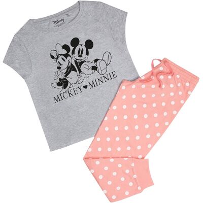 Character Disney Damen Pyjama-Set Mehrfarben L Character Disney Damen Pyjama-Set Mehrfarben L