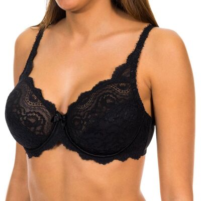Playtex Bügel-BH aus ungepolsterter Spitze 05832 woman Schwarz EU 75B /UK 34B Playtex Bügel-BH aus ungepolsterter Spitze 05832 woman Schwarz EU 75B /UK 34B