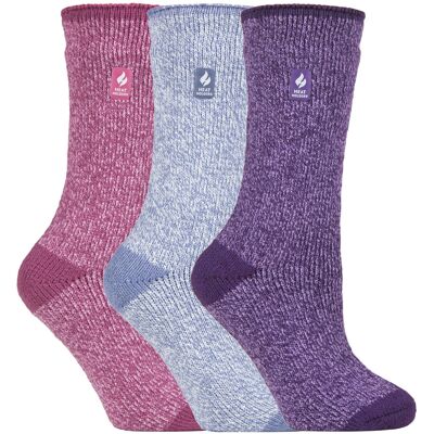 Heat Holders - 3er Pack Damen Thermosocken - Winter - Mehrfarben - EU 37-42 Heat Holders - 3er Pack Damen Thermosocken - Winter - Mehrfarben - EU 37-42