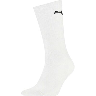Puma Unisex Erwachsene Crew Sports Socks - Weiß - Packung mit 3 Puma Unisex Erwachsene Crew Sports Socks - Weiß - Packung mit 3
