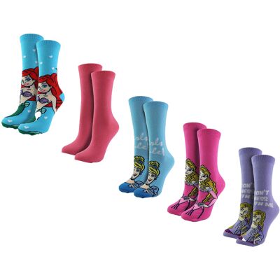 5 Paar Prinzessin Socken für Frauen Casual niedlich lustig Neuheit Disney Socken Disney Geschenke - Prinzessin Mehrfarben EU 37 - 42 5 Paar Prinzessin Socken für Frauen Casual niedlich lustig Neuheit Disney Socken Disney Geschenke - Prinzessin Mehrfarben EU 37 - 42