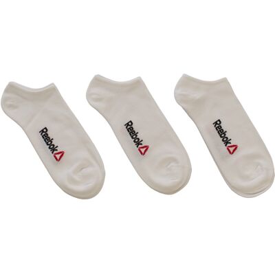 Reebok 3er-Pack unsichtbare Socken D0842 für Damen und Herren Weiß 7-8 (UK Shoe) Reebok 3er-Pack unsichtbare Socken D0842 für Damen und Herren Weiß 7-8 (UK Shoe)