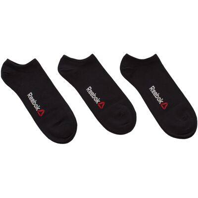 Reebok 3er-Pack unsichtbare Socken D0842 für Damen und Herren Schwarz 7-8 (UK Shoe) Reebok 3er-Pack unsichtbare Socken D0842 für Damen und Herren Schwarz 7-8 (UK Shoe)