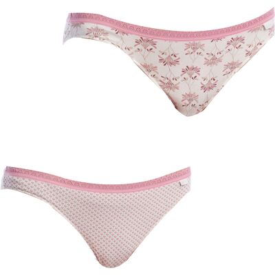 Janira 2er-Pack Mini Coquettes Höschen 1031784 für Damen Weiß M Janira 2er-Pack Mini Coquettes Höschen 1031784 für Damen Weiß M