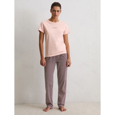 Marc O'Polo Pyjamaoberteil Mix N Match Cotton Hell-Pink XS Marc O'Polo Pyjamaoberteil Mix N Match Cotton Hell-Pink XS