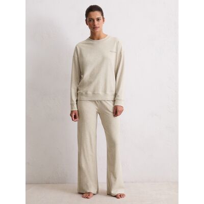 Marc O'Polo Pyjamaoberteil Mock Neck Top M-Line Grau XS Marc O'Polo Pyjamaoberteil Mock Neck Top M-Line Grau XS