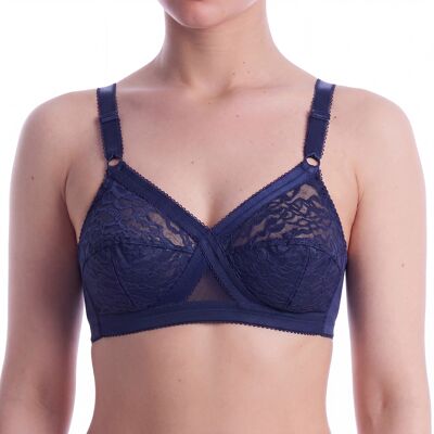 Playtex Damen Drahtfreier Crossover-BH AP00556 Blau EU 95C / UK 42C Playtex Damen Drahtfreier Crossover-BH AP00556 Blau EU 95C / UK 42C