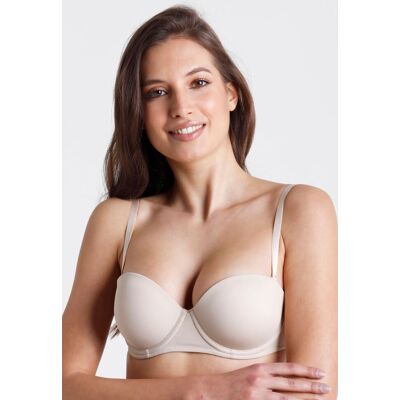 Penti Gepolsterter Push-up-BH mit abnehmbaren Trägern Beige EU 75B /UK 34B Penti Gepolsterter Push-up-BH mit abnehmbaren Trägern Beige EU 75B /UK 34B
