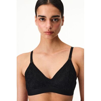Penti Lace Mama Blumen Padded BH Schwarz EU 80C / UK 36C Penti Lace Mama Blumen Padded BH Schwarz EU 80C / UK 36C