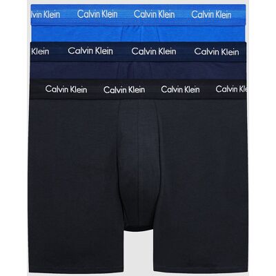 Calvin Klein Pack-3 Boxershorts aus atmungsaktivem Stoff und anatomischer Vorderseite NB1770A Herren Mehrfarben S Calvin Klein Pack-3 Boxershorts aus atmungsaktivem Stoff und anatomischer Vorderseite NB1770A Herren Mehrfarben S