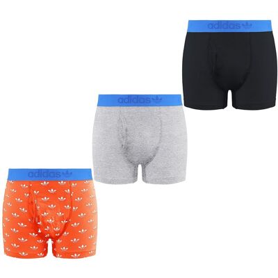 Adidas 3-Pack-Komfort Flex Herren Multikolor-Baumwollstämme Mehrfarben M Adidas 3-Pack-Komfort Flex Herren Multikolor-Baumwollstämme Mehrfarben M