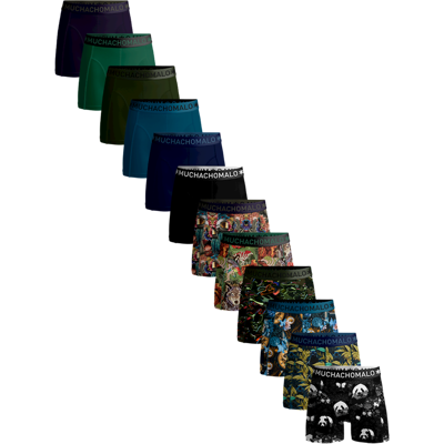 Muchachomalo - 12er Pack Boxershorts Männer Mehrfarben M Muchachomalo - 12er Pack Boxershorts Männer Mehrfarben M