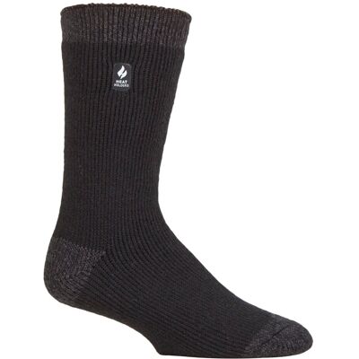 Heat Holders Wärmehalter - Herren extra dicke Thermosocken für den Winter Warme flauschige Fleece isolierte Socken Geschenke für Männer - Schwarz / Charcoal Ferse & Spitze (Berlin) Grau EU 39 - 45 Heat Holders Wärmehalter - Herren extra dicke Thermosocken für den Winter Warme flauschige Fleece isolierte Socken Geschenke für Männer - Schwarz / Charcoal Ferse & Spitze (Berlin) Grau EU 39 - 45